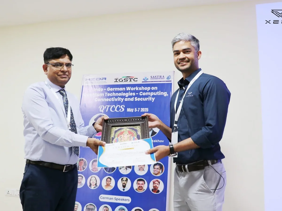 Dr. Mukesh Tripathi at QTCCS 2025